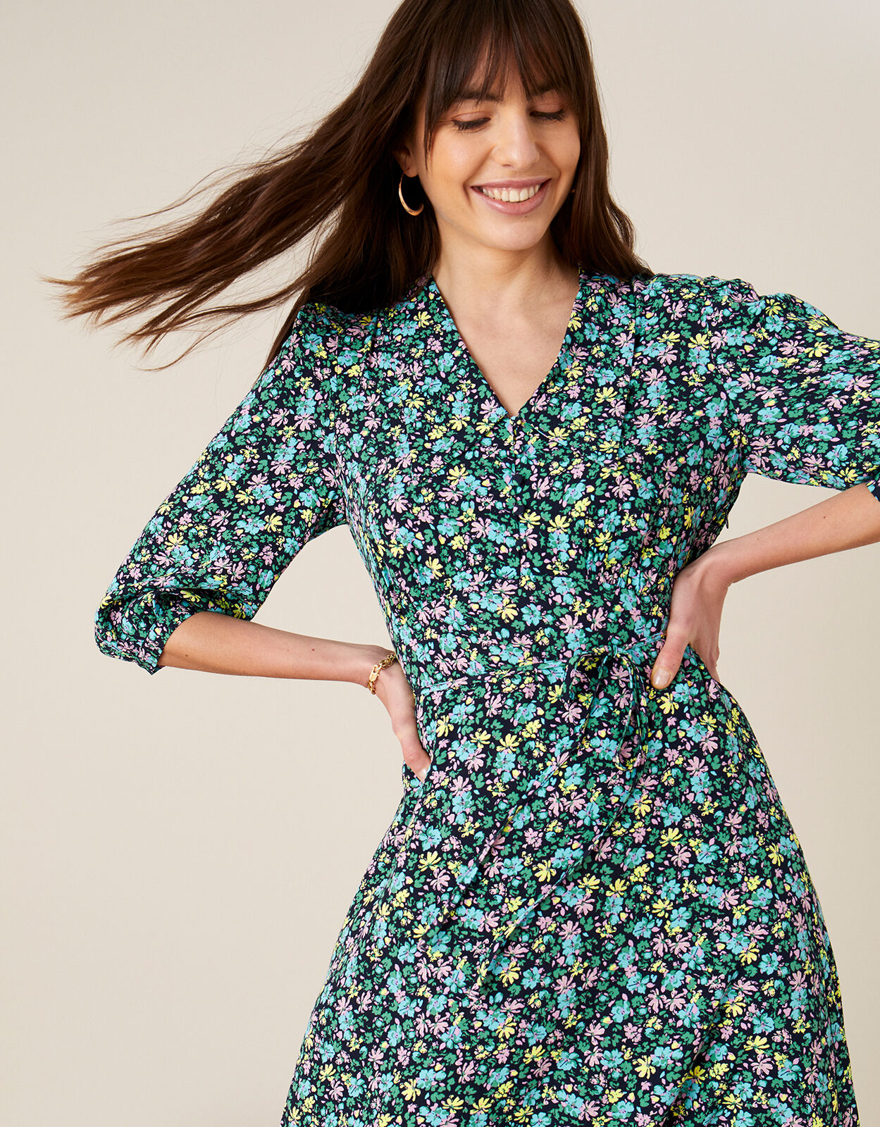 ditsy floral dress